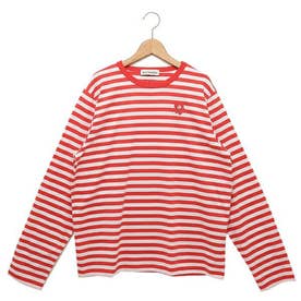 Tシャツ・カットソー ロングTシャツ ストライプ レッド レディース 092096 865 TASARAITA LONGSLEEVE RED WHITE （RED WHITE）