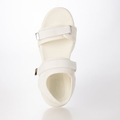 【厚底】エアーソールスポーツサンダル MF494 （ホワイト）｜詳細画像