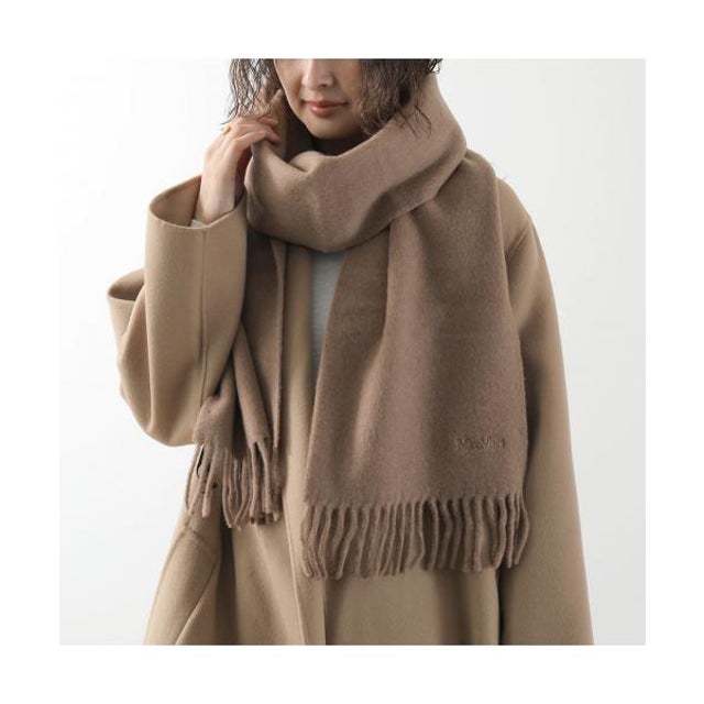 MAX MARA マフラー FRAGORE ウール （005/ライトブラウン）