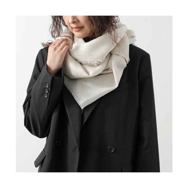 MAX MARA ストール MAGICO ウール ショール （001/ライトベージュ）