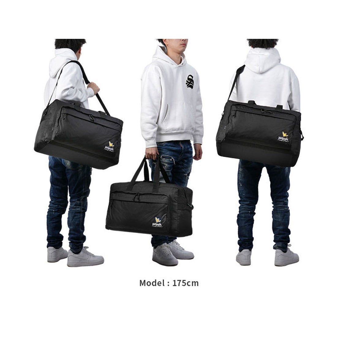 マークゴンザレス ボストンバッグ h*i様 MCM ロゴプリント ボストン