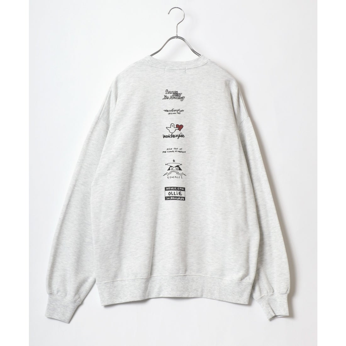 マークゴンザレス Mark Gonzales バックプリント オーバーサイズ 