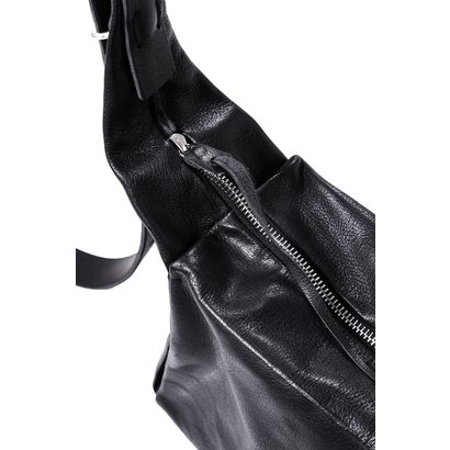 rectangular shoulder bag （Black）｜詳細画像