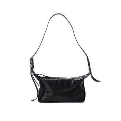 rectangular shoulder bag （Black）｜詳細画像