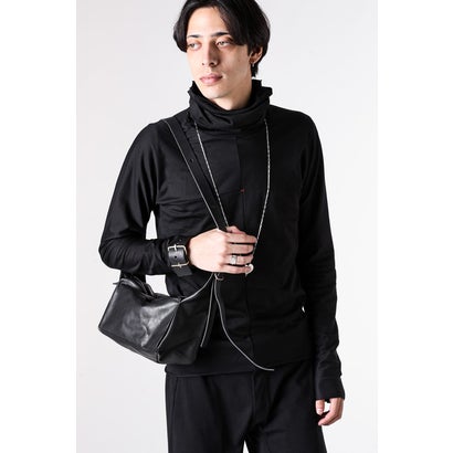 medium rectangular shoulder bag （Black）｜詳細画像