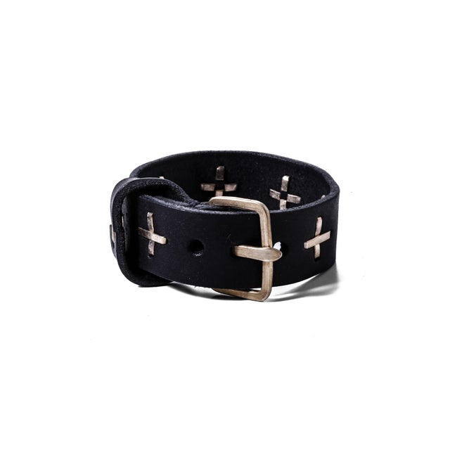 big silver + wristband （Black）