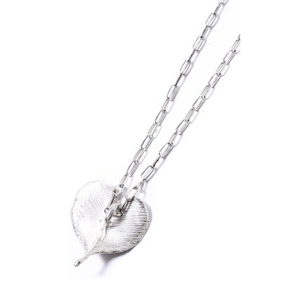 jasmine leaf necklace （Silver）｜詳細画像