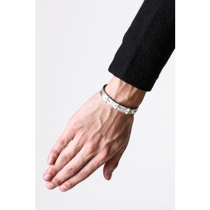 silver stitched cross bracelet （Silver）｜詳細画像