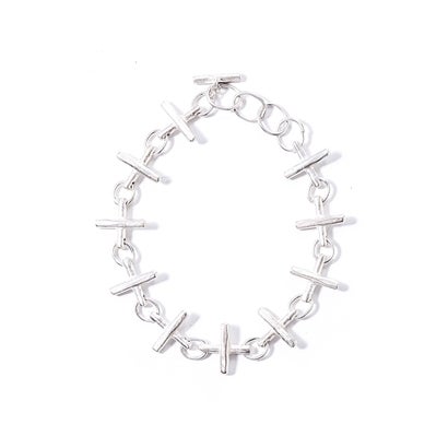 multiple silver cross bracelet （Silver）｜詳細画像