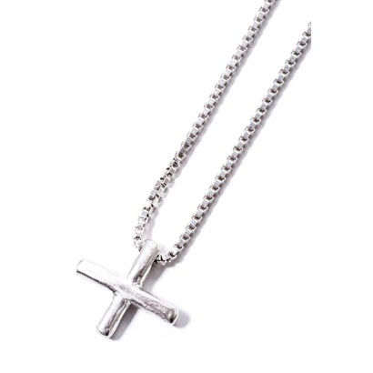 cross pendant 60cm chain （Silver）｜詳細画像