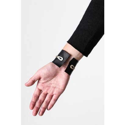 silver/leather cuff （Silver）｜詳細画像