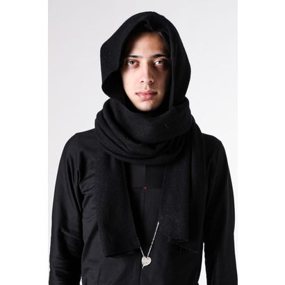 hoodie scarf （BLACK）｜詳細画像