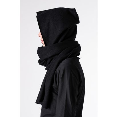 hoodie scarf （BLACK）｜詳細画像