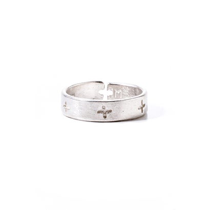 multiple cross carved ring （Silver）｜詳細画像