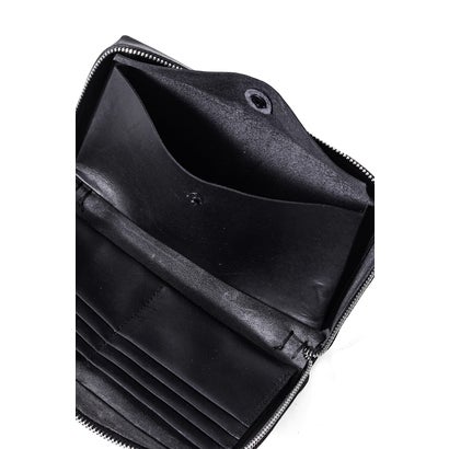 zipped extra large wallet （Black）｜詳細画像