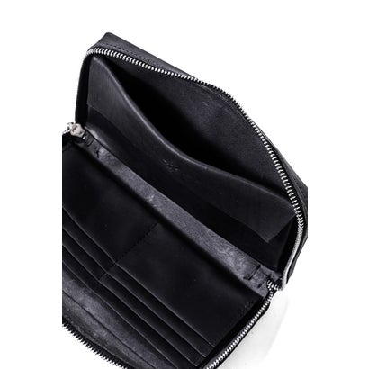 zipped extra large wallet （Black）｜詳細画像