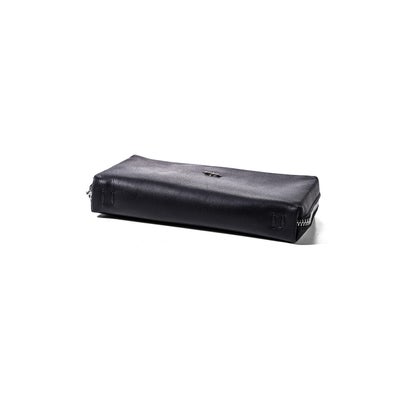 zipped extra large wallet （Black）｜詳細画像