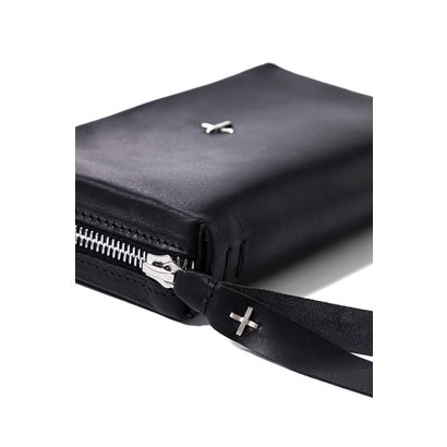 zipped extra large wallet （Black）｜詳細画像