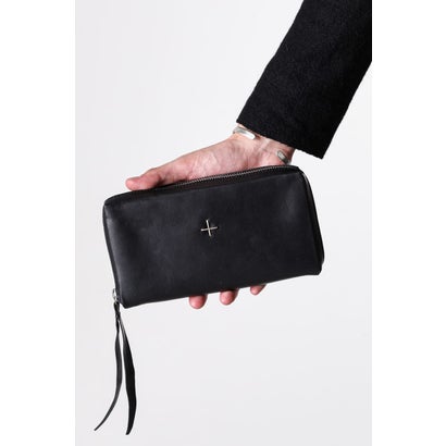zipped extra large wallet （Black）｜詳細画像