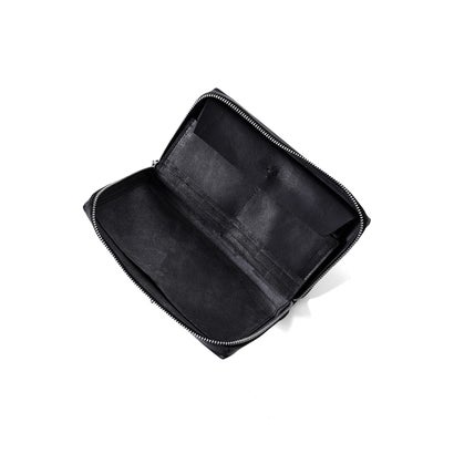 zipped extra large wallet （Black）｜詳細画像