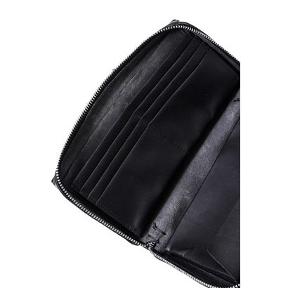 zipped extra large wallet （Black）｜詳細画像
