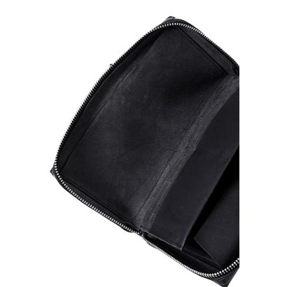 zipped extra large wallet （Black）｜詳細画像