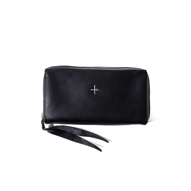 zipped extra large wallet （Black）