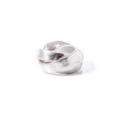 triple ring w/carved crosses （Silver）｜詳細画像