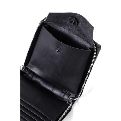 small zipped wallet （Black）｜詳細画像