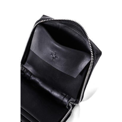 small zipped wallet （Black）｜詳細画像