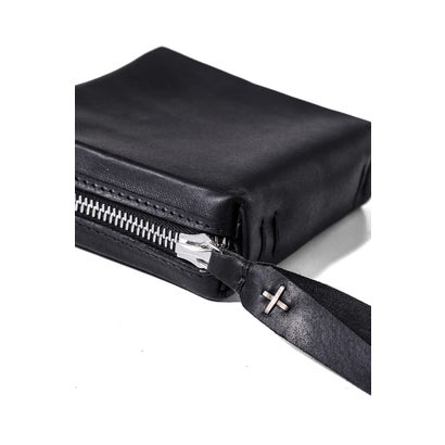 small zipped wallet （Black）｜詳細画像