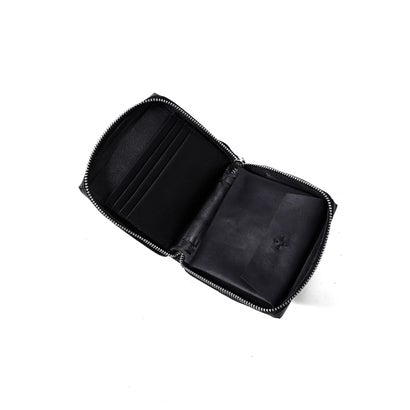 small zipped wallet （Black）｜詳細画像