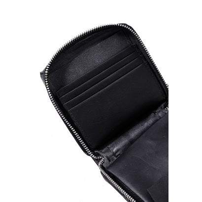 small zipped wallet （Black）｜詳細画像