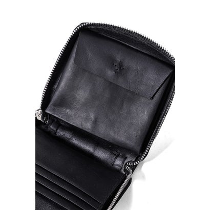 small zipped wallet （Black）｜詳細画像