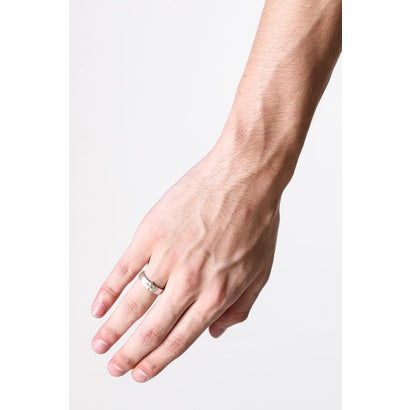 silver stitched cross ring （Silver）｜詳細画像