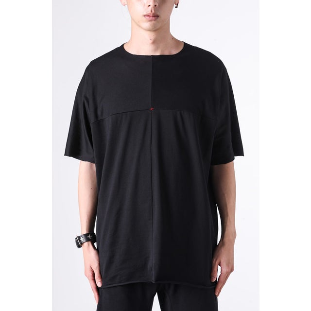 Oversized One Piece Short Sleeve T-Shirt （JCL10 - Black）