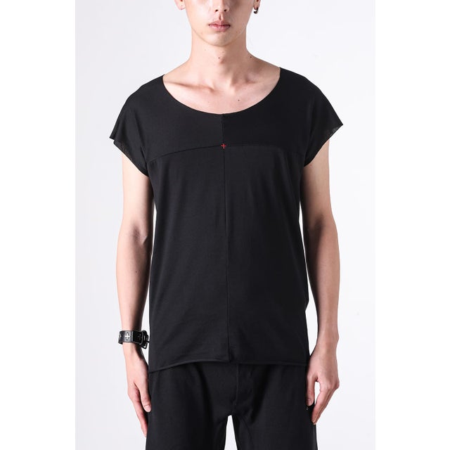One Piece Extra Short Sleeve T-Shirt （JCL10 - Black）