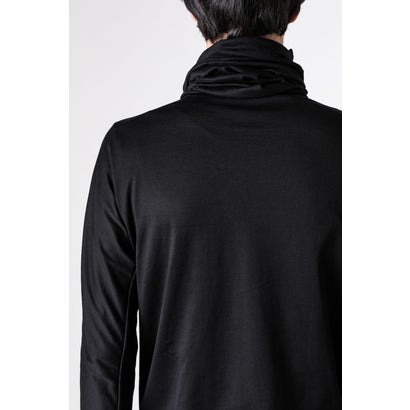 one piece turtle/mask neck t-shirt （BLACK）｜詳細画像