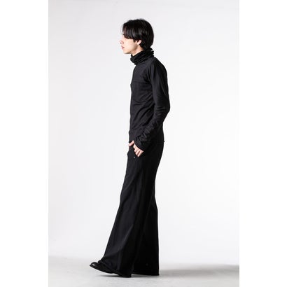 one piece turtle/mask neck t-shirt （BLACK）｜詳細画像