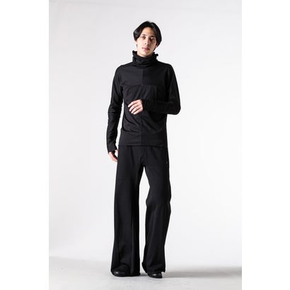 one piece turtle/mask neck t-shirt （BLACK）｜詳細画像