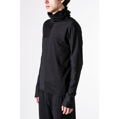 one piece turtle/mask neck t-shirt （BLACK）｜詳細画像