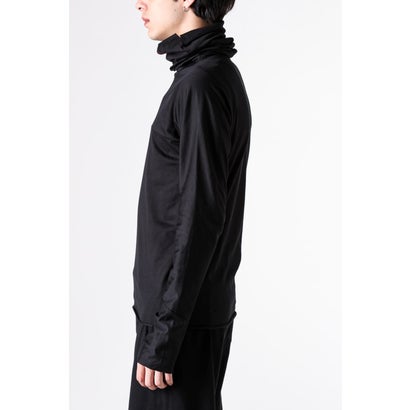 one piece turtle/mask neck t-shirt （BLACK）｜詳細画像