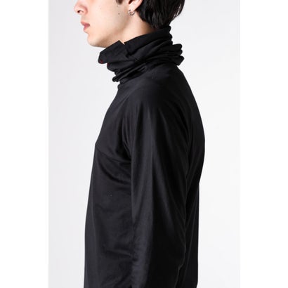 one piece turtle/mask neck t-shirt （BLACK）｜詳細画像