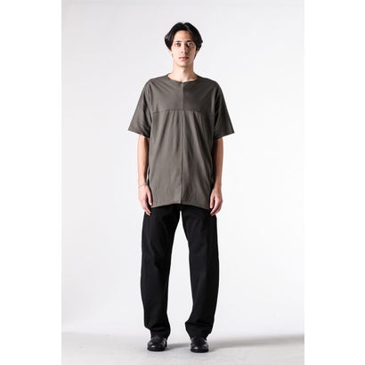 oversized one piece short sleeve t-shirt （COAL）｜詳細画像