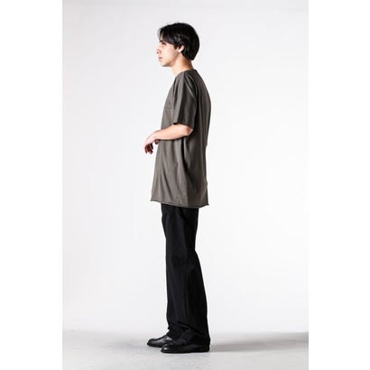 oversized one piece short sleeve t-shirt （COAL）｜詳細画像