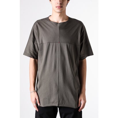oversized one piece short sleeve t-shirt （COAL）｜詳細画像