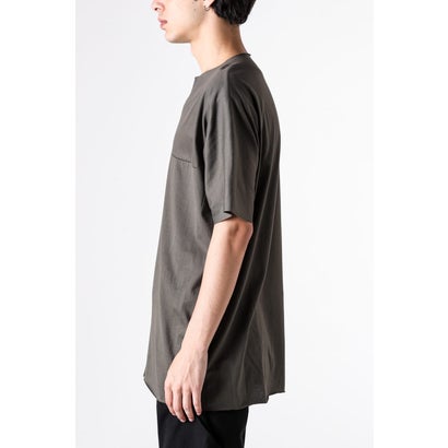 oversized one piece short sleeve t-shirt （COAL）｜詳細画像