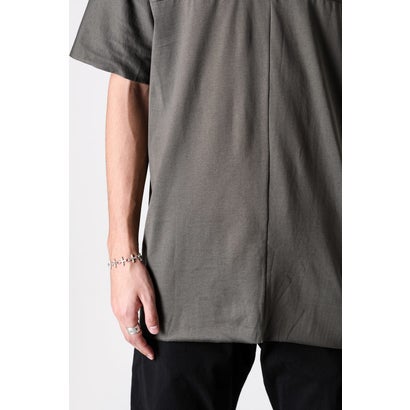 oversized one piece short sleeve t-shirt （COAL）｜詳細画像