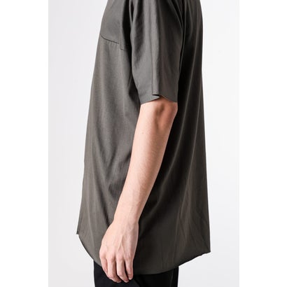 oversized one piece short sleeve t-shirt （COAL）｜詳細画像