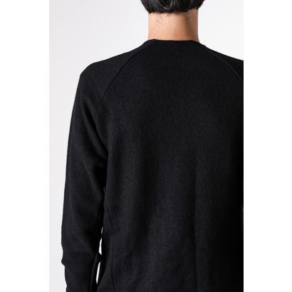 raglan long sleeve medium fit t-shirt （BLACK）｜詳細画像